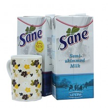 4 hộp sữa tươi tiệt trùng nguyên kem Sane 
